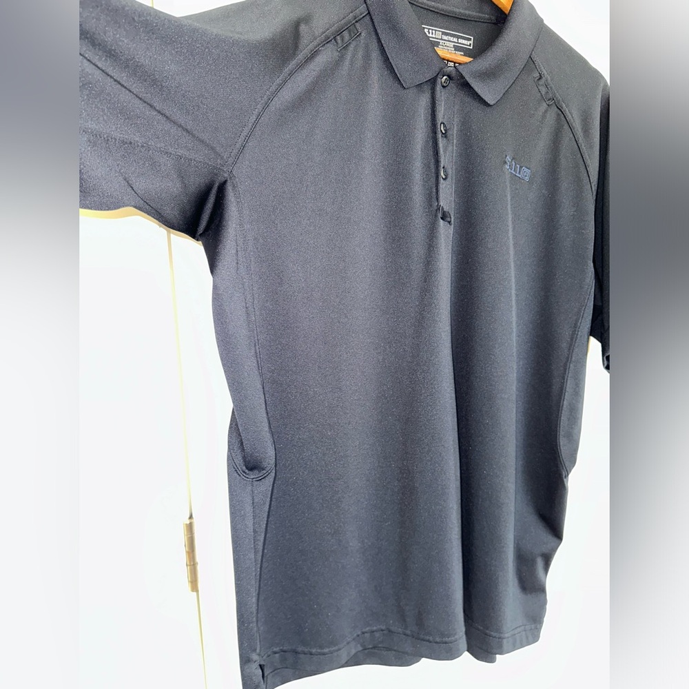 Men’s 5.11 Tactical Series Polo Black - Picture 12 of 16